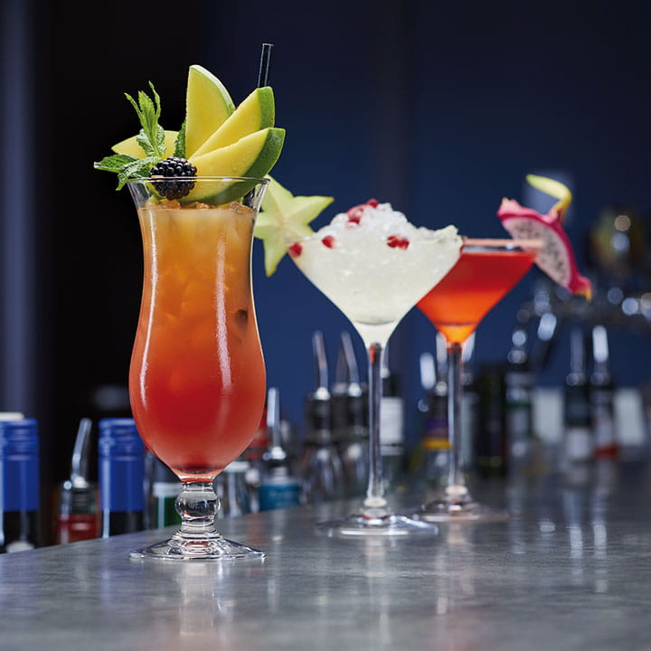 Cocktails in the North Cape bar aboard Spirit of Adventure Cocktails in the North Cape bar aboard Spirit of Adventure